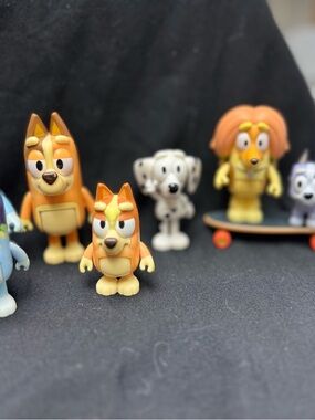 Orange Cartoon Pup Collectible Figure - Kids Action Toy